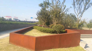 凤台耐候钢挡土墙